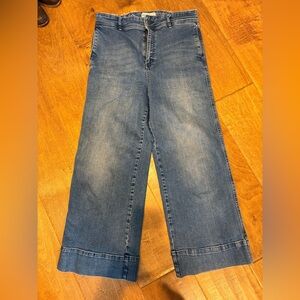 Free People Wide-Leg Women Jeans